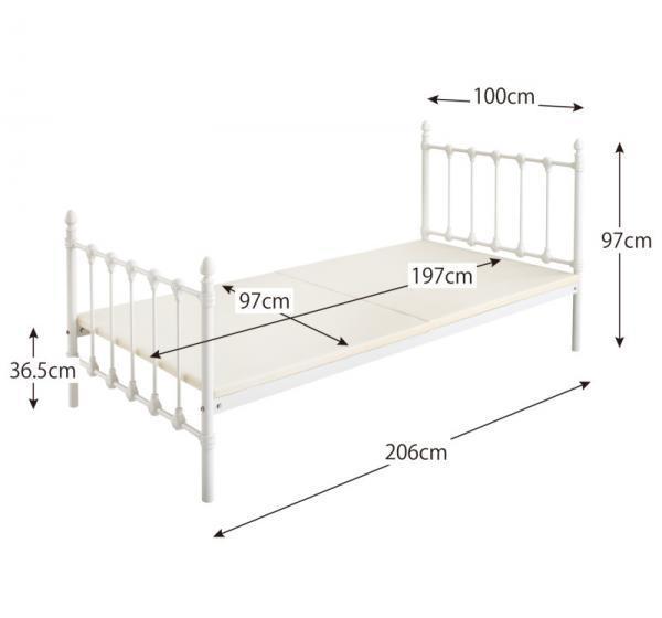送料無料 フレームが白い姫ベッドシングルのご紹介 シングル フレーム 白 姫 かわいい ベッド シェルモチーフの大人女子フレンチエレガント 安い マットレス付き インテリア雑貨 ベビー用品 寝具 ベッド のお店のブログ